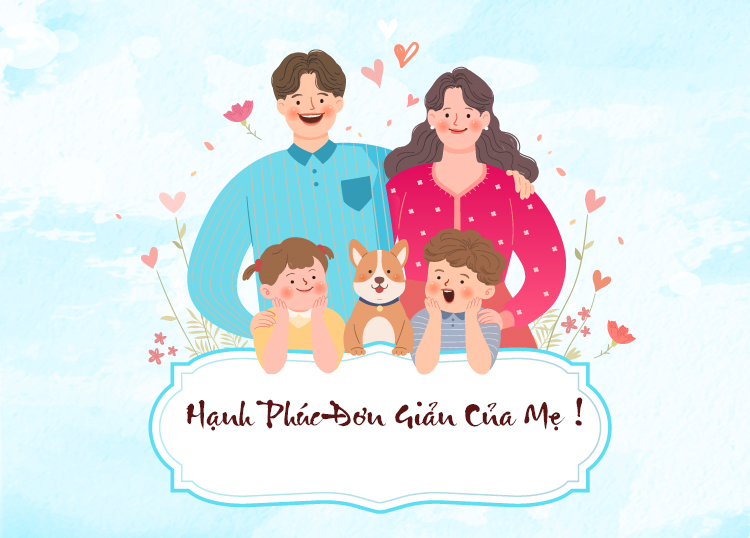 Hạnh Phúc Của Mẹ Thật Giản Đơn!